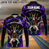 BlueJoses Bowling Break Pins Pattern Customized Name 3D Shirt (4 Colors)