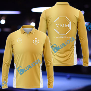 BlueJose MMM New Light Gold Version 3 Logo Shirt