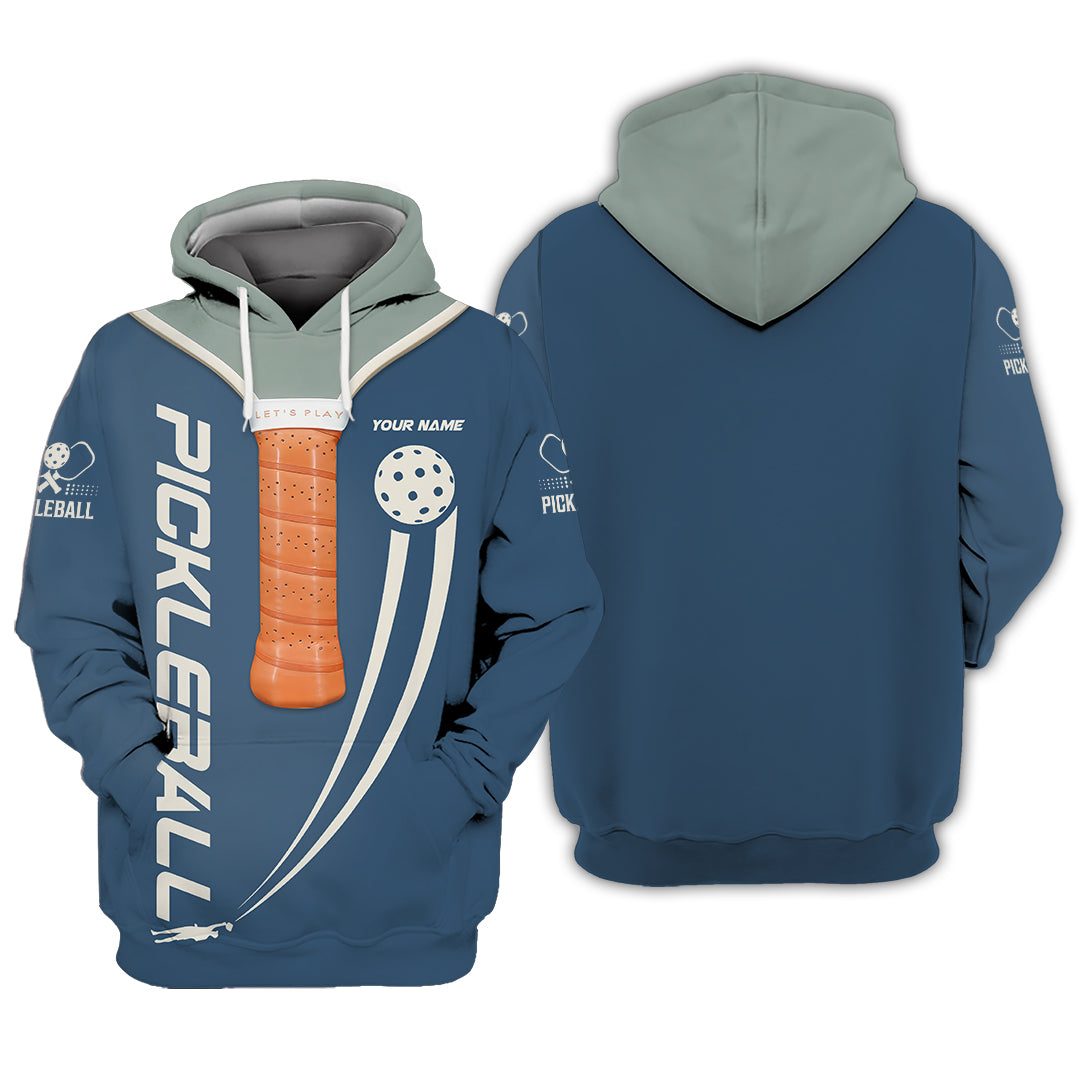 Let's play pickleball paddles shirt, custom pickleball shirts for dad, gifts for pickleball players