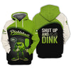 Shut Up and Dink Pickleball Shirt, Custom Name Pickleball T Shirt, Pickleball Uniforms