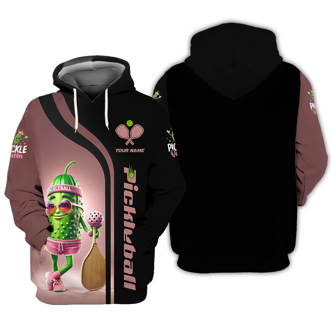 Pickleball Pickle Funny Custom T Shirt, Pickleball Shirts for Women, Pickleball Gift Ideas