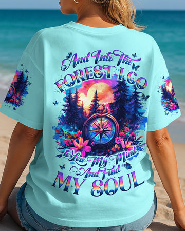 AND INTO THE FOREST I GO COMPASS ALL OVER PRINT - TYQY1906251