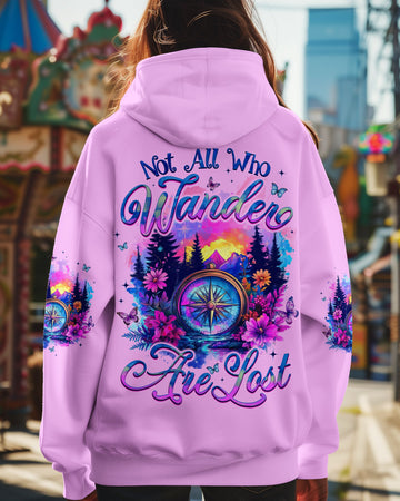 NOT ALL WHO WANDER ARE LOST COMPASS ALL OVER PRINT - TYQY1606254