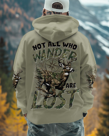NOT ALL WHO WANDER ARE LOST DEER HUNTING CAMO ALL OVER PRINT - TYTD2911244