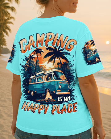 CAMPING IS MY HAPPY PLACE ALL OVER PRINT - TYTD2705252