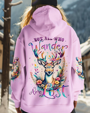 NOT ALL WHO WANDER ARE LOST DEER ALL OVER PRINT - TYTD1410243