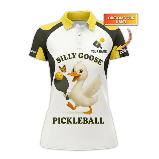 Pickleball Shirt Silly Goose Pickleball Shirts, Funny Pickleballer T-Shirt, Gift for Pickleball Player