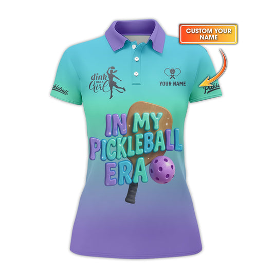 Personalized Name In My Pickleball Era Shirt, Funny Pickleball Shirt, Gift For Pickleball Lovers