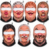 BlueJose Real-Face Illusion Facial Mask Balaclava Mask (7 emotions)
