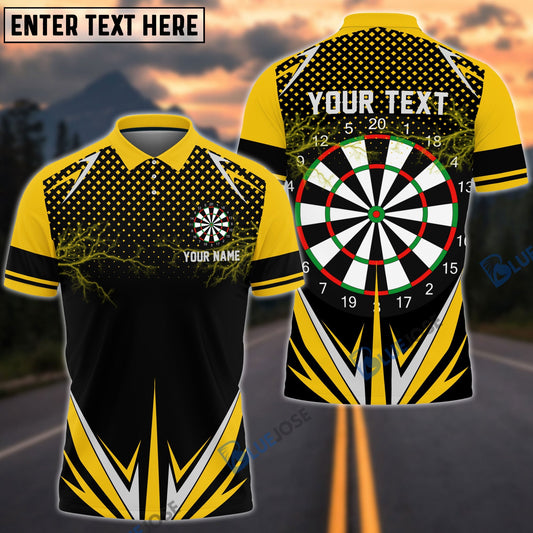 BlueJose Thunder Darts Personalized Name, Team Name Shirt (12 Colors)