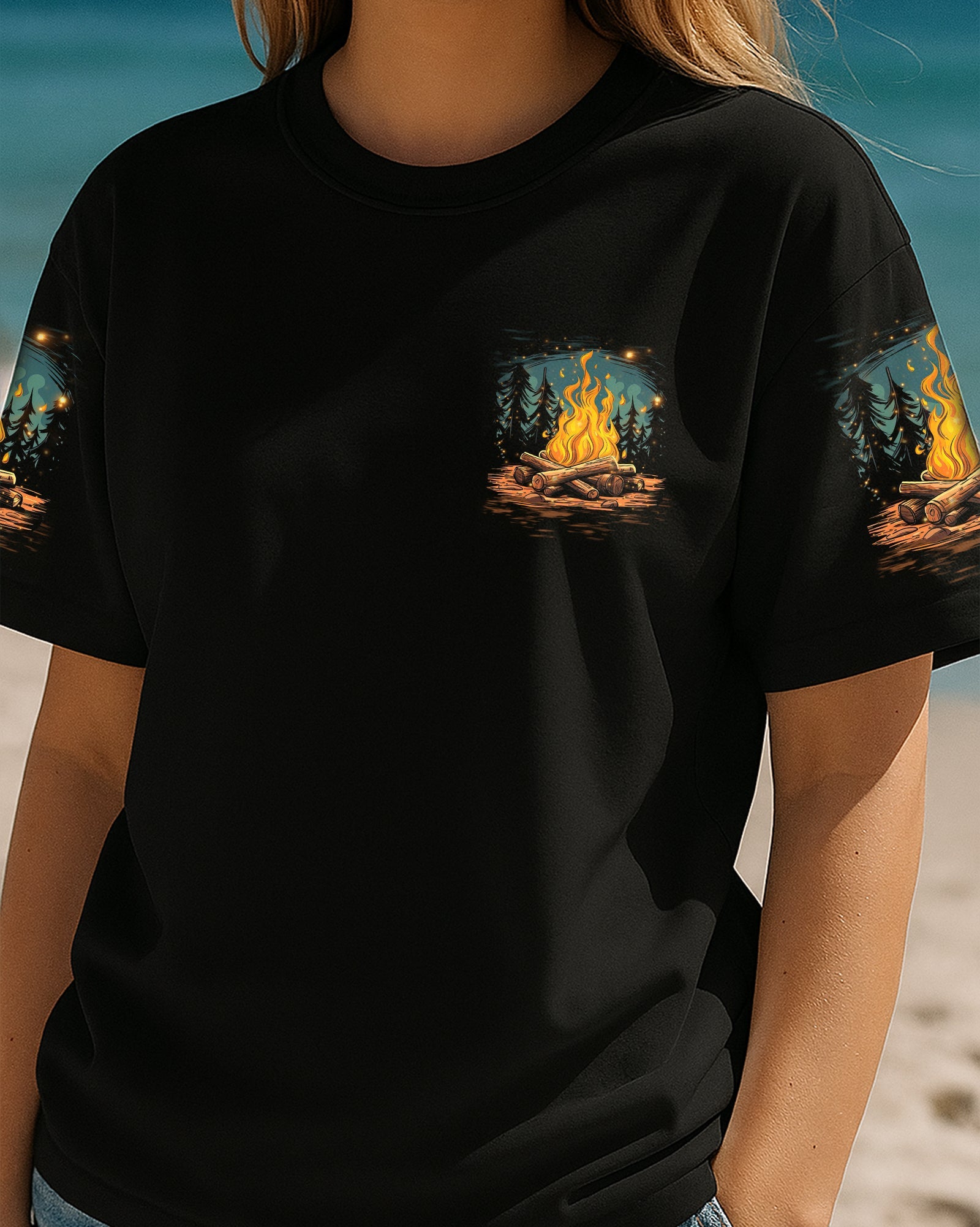 MAKING MEMORIES ONE CAMPFIRE AT A TIME ALL OVER PRINT - TYTD0108251
