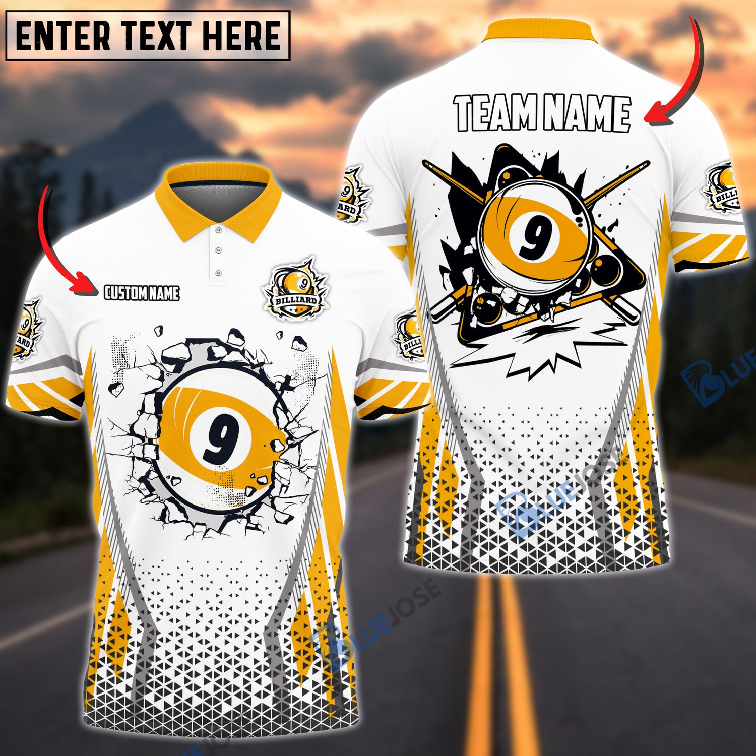 Billiards Tournament Shirts