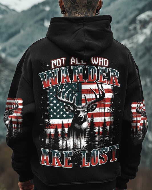 NOT ALL WHO WANDER ARE LOST DEER ALL OVER PRINT - TYQY0911243