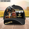 BlueJose Deer Hunting American Flag Pattern Personalized Cap 3D Printed Multicolor (6 colors)