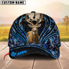 BlueJose Deer Hunting Line Camo Pattern Personalized Name Cap (5 Colors)