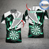 BlueJose Darts Flame Thunderstorm Personalized Name, Team Name Shirt (4 Colors)