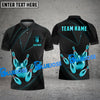 BlueJose Bowling And Pins Premium Crown Customized Name 3D Shirt (6 Colors)