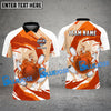 BlueJose Bowling and Pins Water Pattern Flame Customized Name, Team Name 3D Shirt (4 Colors)