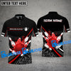 BlueJose Bowling And Pins Grunge Flame  Multicolor Customized Name 3D Shirt ( 4 Colors )