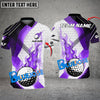 BlueJose Golf Fire Inside Out Customized Name, Team Name 3D Shirts (4 Colors)