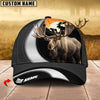 BlueJose Moose Hunting Camo Pattern Personalized Cap (2 Colors)