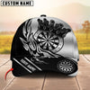 BlueJose Darts Golden Flame Pattern Personalized Name Cap (6 Colors)