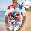 BlueJose Custom Name American Pride Patriotic 250th Anniversary Eagle 1776–2026 Hawaii Shirt