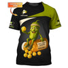 Pickleball Pickle Funny Custom T Shirt, Happy Pills Pickle ball, Pickleball Polo Shirts