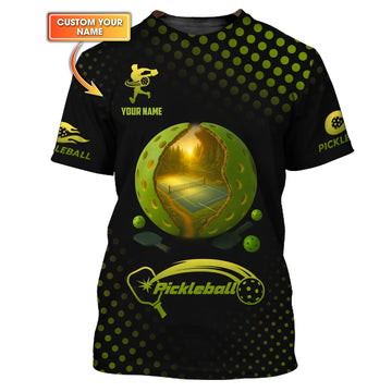 Custom Pickleball Shirt – Court Polo Design – Funny Pickleball Tee Gift for Players