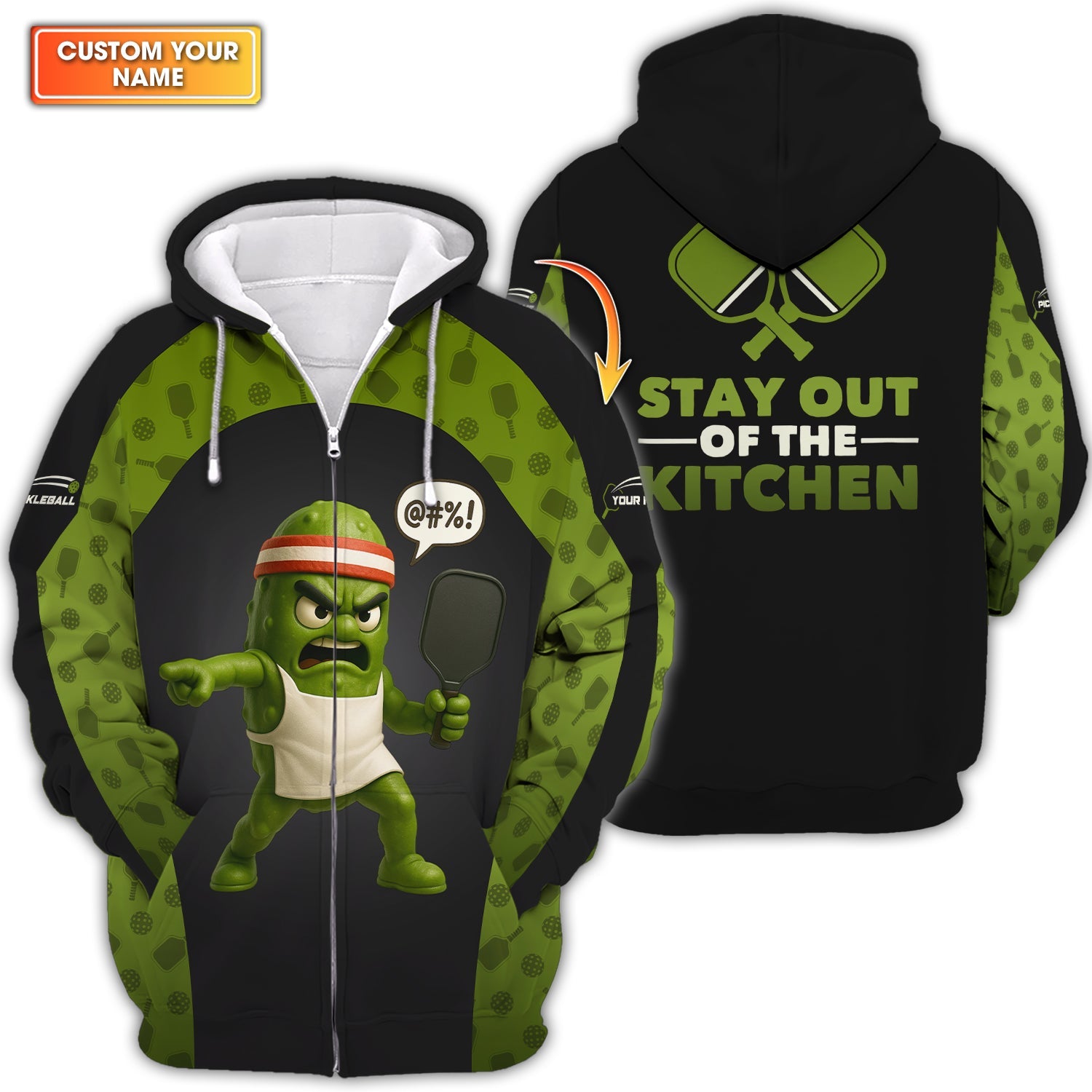 Stay Out Of The Kitchen Pickleball Shirt - Pickleball Funny Shirts