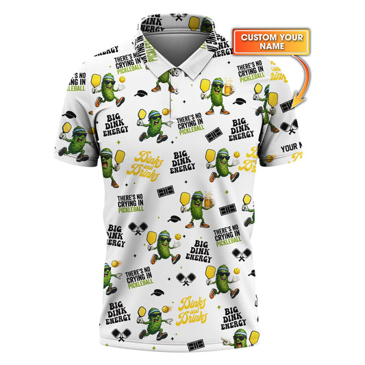 Let’s Play Pickleball Custom Tee – Dink and Drink Meme Shirt – Funny Pickleball Gift