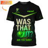 Personalized Name Pickleball Polos, Was That Out - Are You Sure Shirt, Funny Pickleball Shirts For Men's