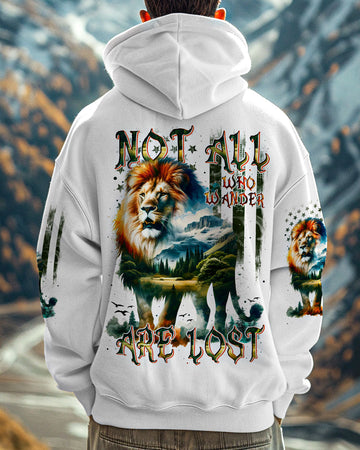 NOT ALL WHO WANDER ARE LOST LION ALL OVER PRINT - TYTM1809243