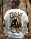 FIND ME WHERE THE WILD THINGS ARE BIGFOOT  ALL OVER PRINT - TYTM0811243