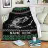 BlueJose Ugly Fishing Personalize Fishing Blanket