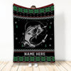 BlueJose Ugly Fishing Personalize Fishing Blanket