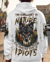 THE CLOSER I GET TO NATURE WOLF ALL OVER PRINT - YHLN0910251