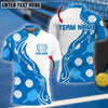BlueJose PickleballBall And Paddles Personalized Name, Team Name Unisex Shirt (4 Colors)