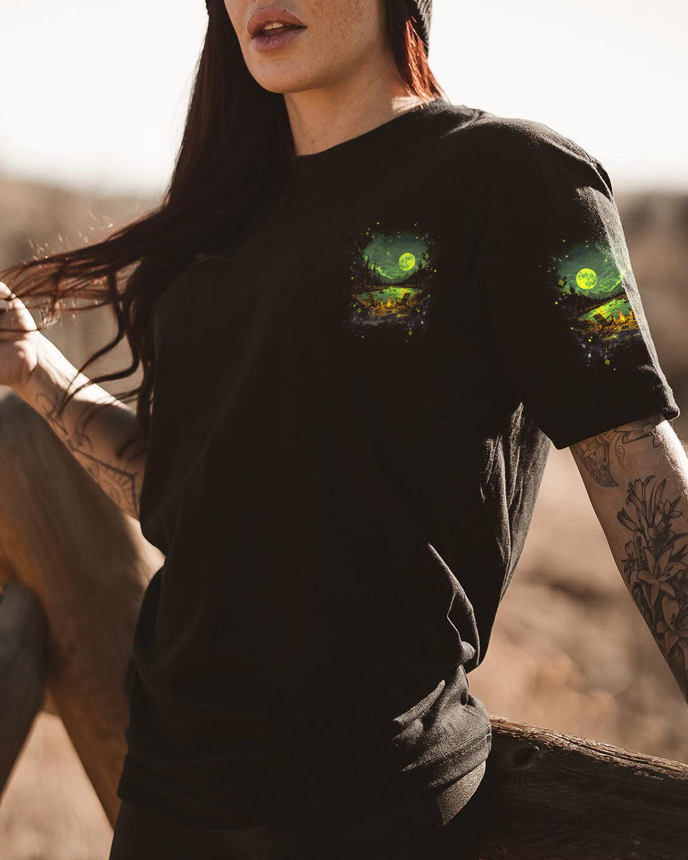 MAKING MEMORIES ONE CAMPFIRE AT A TIME ALL OVER PRINT  - TLNT1202251