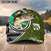 BlueJose Fishing Heart Hook Personalized Cap (Bass, Striped Bass, Catfish, Trout, Crappie, Salmon, Walleye)