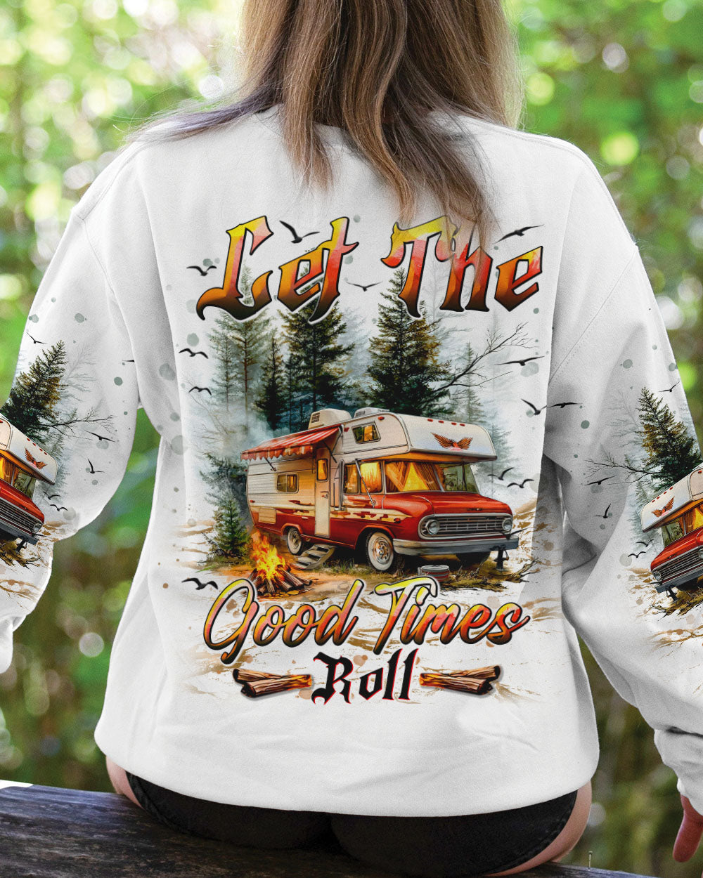 LET THE GOOD TIMES ROLL ALL OVER PRINT - TLNT0509251