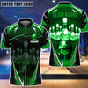 BlueJose Thunder Bowling and Pins Multicolor Personalized Name Team Name 3D Shirt (6 Colors), Personalized Shirts For Bowling Players
