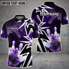 BlueJose Bowling And Pins Smoke Premium Customized Name 3D Shirt (4 Colors) Personalized Shirts For Bowling Players