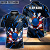 BlueJoses Bowling And Pins Classic Fireworks Customized Name 3D Shirt (4 Colors)