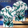 BlueJose Bowling And Pins Cracks Customized Name, Team Name 3D Shirt (4 Colors)