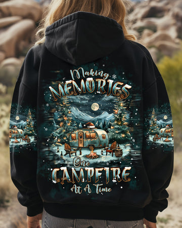 MAKING MEMORIES ONE CAMPFIRE AT A TIME  CHRISTMAS ALL OVER PRINT - TLPQ0710243