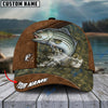BlueJose Fishing Leather Pattern Personalized Cap (13 Breeds)