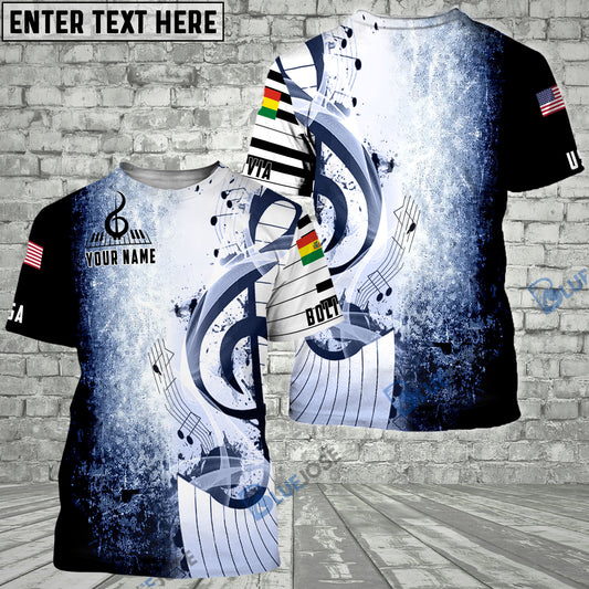 BlueJose Bolivia and USA Personalized Name, Team Name Unisex Shirt For  BANDA PROYECCIÓN BOLIVIA USA