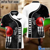BlueJose Bowling And Reaper Customized Name 3D Shirt, Personalized Shirts For Bowling Players
