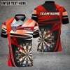 BlueJose Darts Blade Armor Personalized Name, Team Name 3D Shirt (4 Colors)